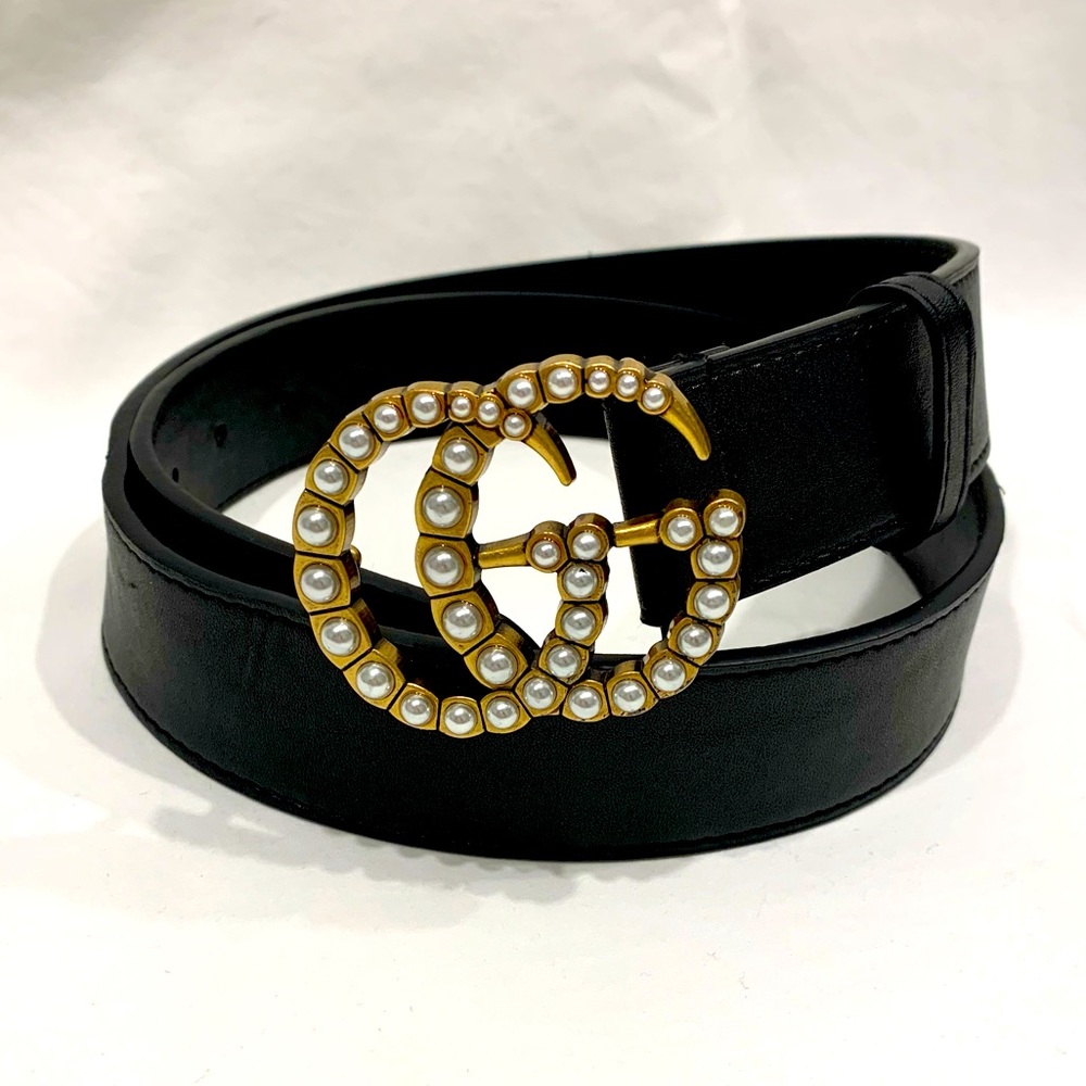 GG Pearl Marmont Belt 105 😍